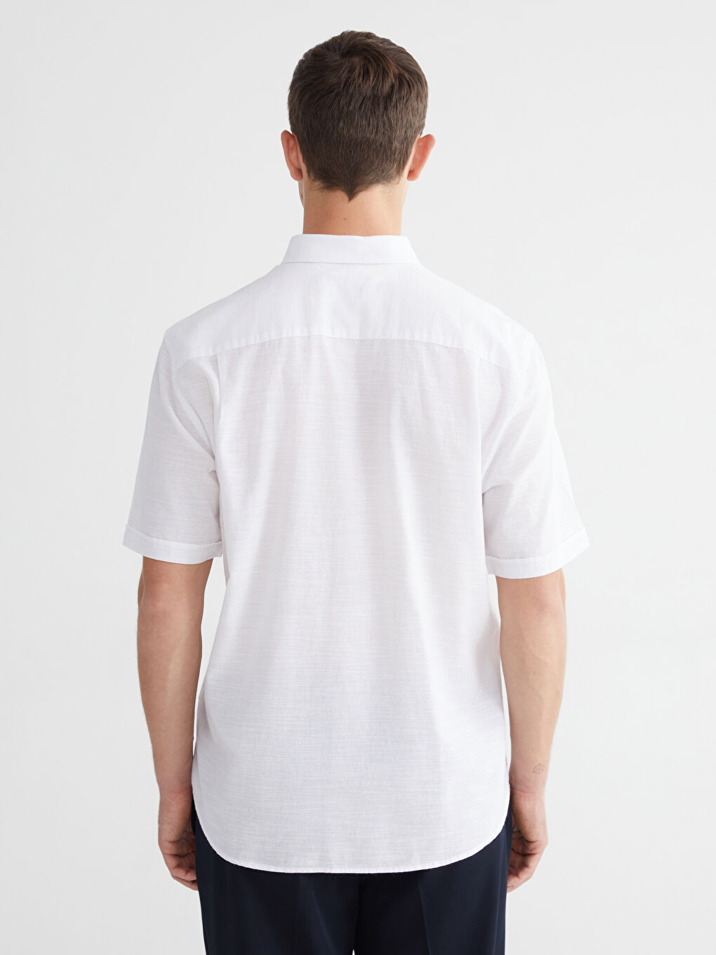 Man WHITE Shirt-3