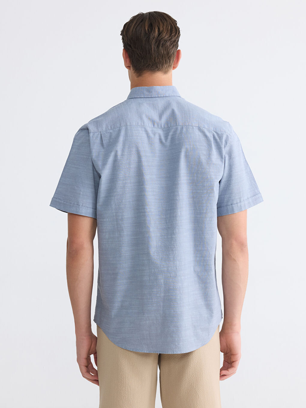 Mavi Regular Fit Poplin Erkek Gömlek-3