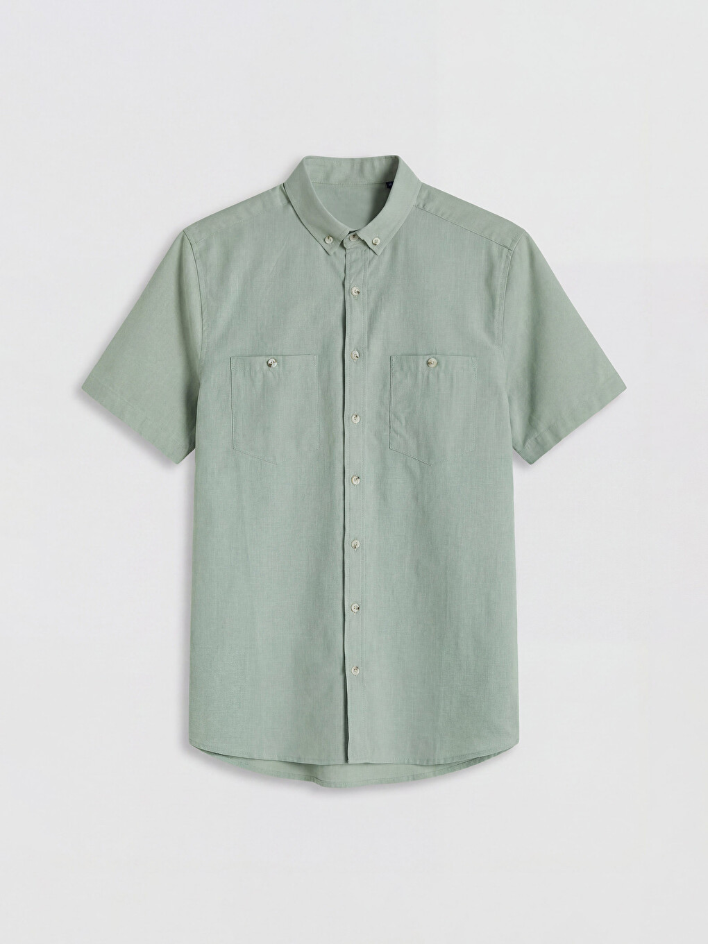 Regular Fit Poplin Men's Shirt-3
