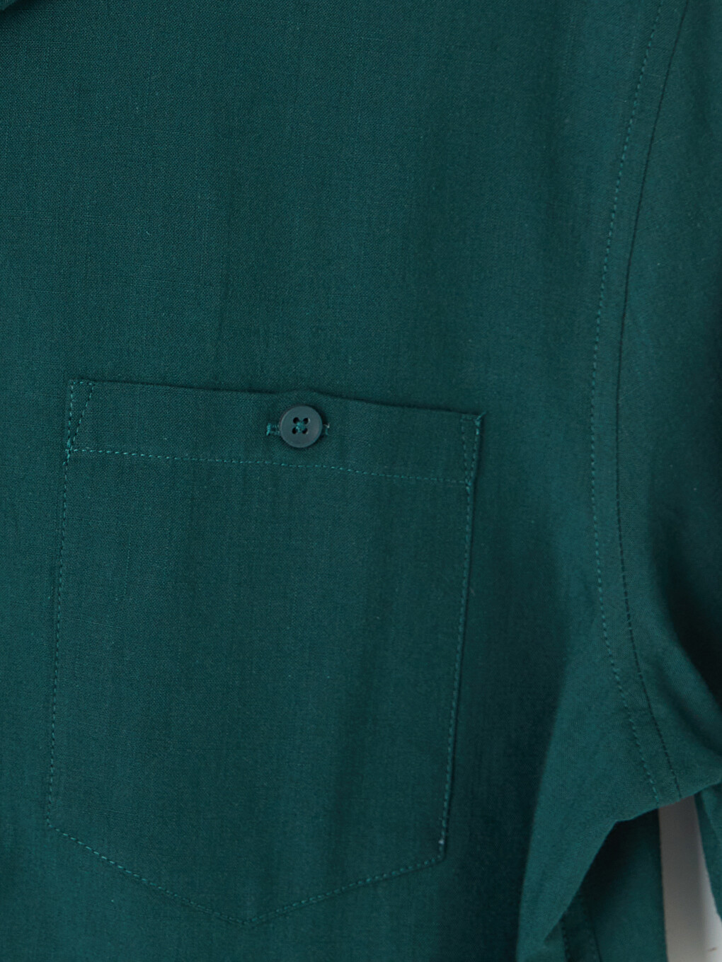 Regular Fit Poplin Men's Shirt-4