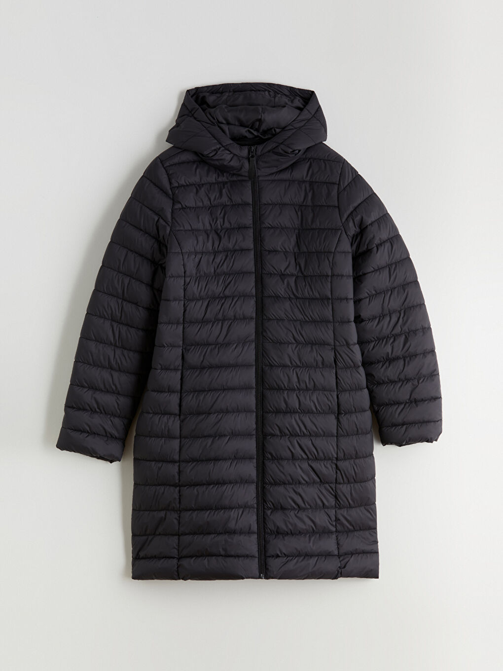 Women's Hooded Puffer Jacket-5