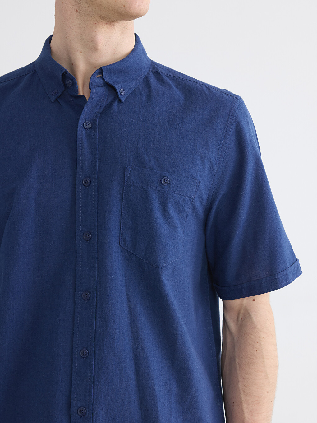 Man Navy Shirt-2