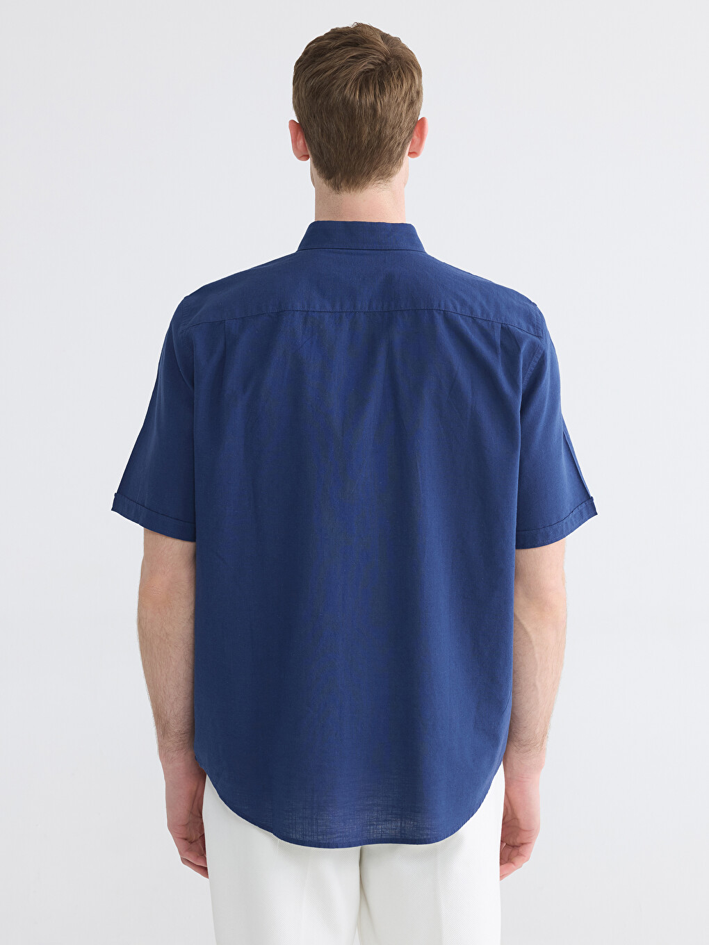 Man Navy Shirt-3