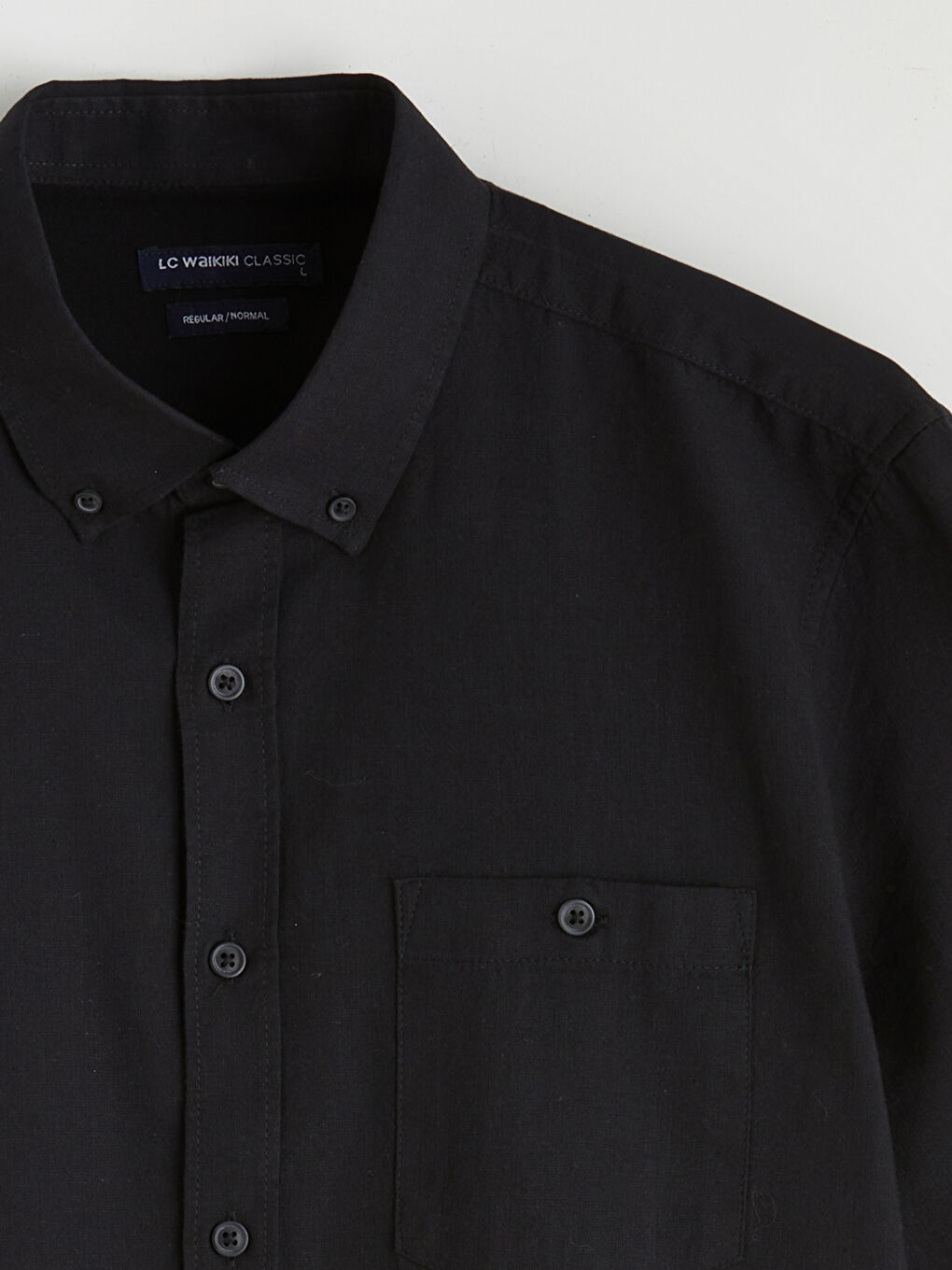 regular fit зығыр қоспасынан ерлер жейдесі-9