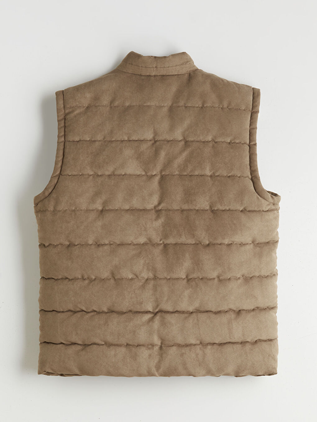 Man BROWN Puffer Gilet-6