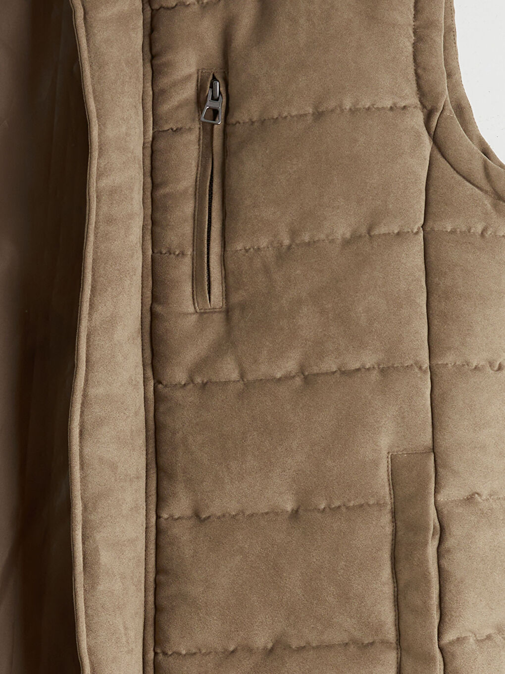 Man BROWN Puffer Gilet-7