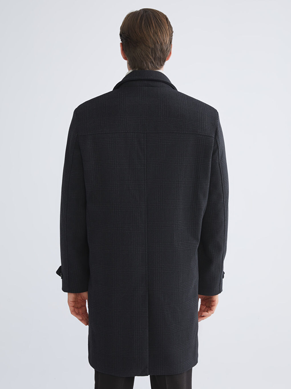 Standard Fit Jacket Collar Men's Cachet Coat-5