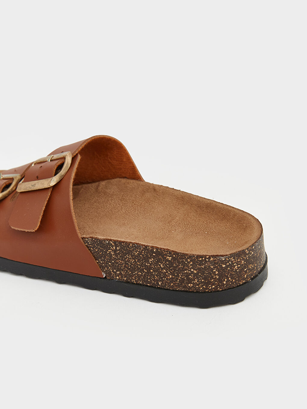 نعال نساء بنعل من الفلين ذو شريط مزدوج-4