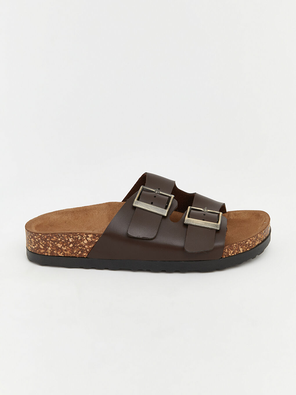 شبشب نساء بنعل فلين بحزام مزدوج-1