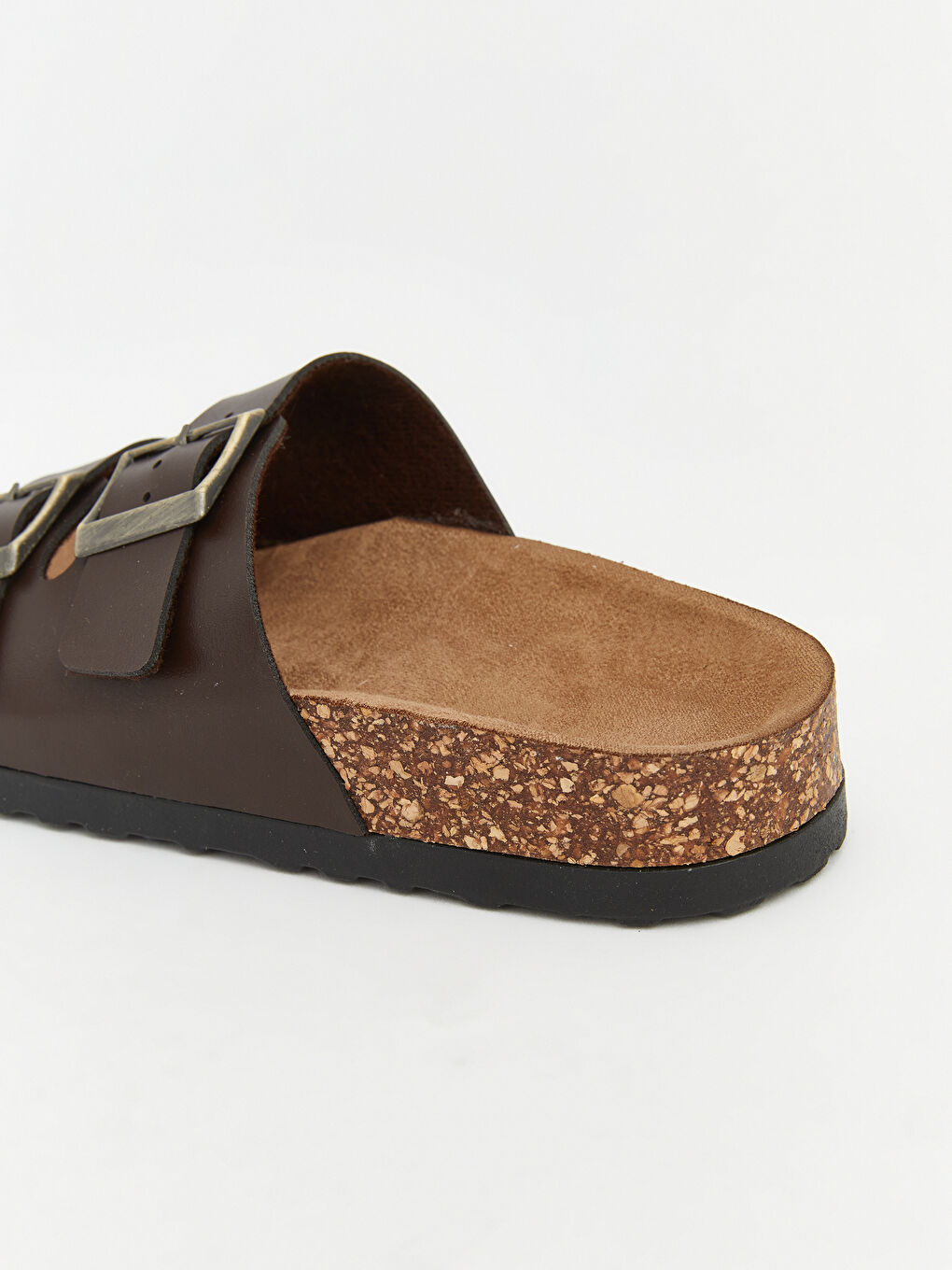 شبشب نساء بنعل فلين بحزام مزدوج-4