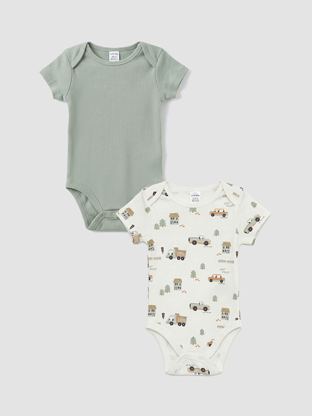 Baby Boy ECRU Bodysuit