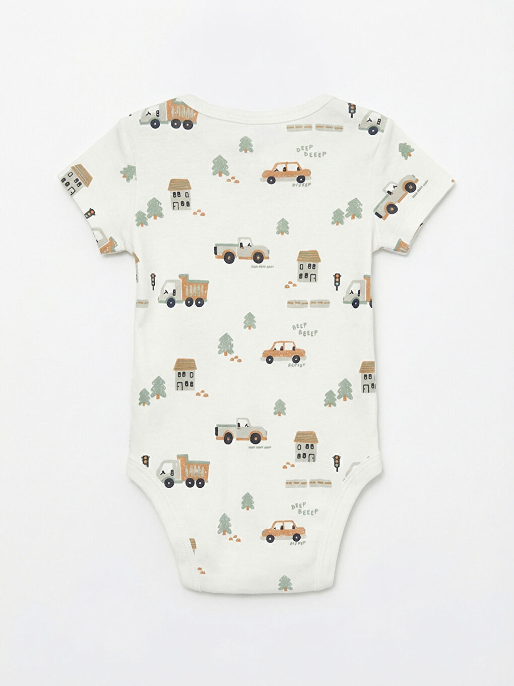 Baby Boy ECRU Bodysuit-2