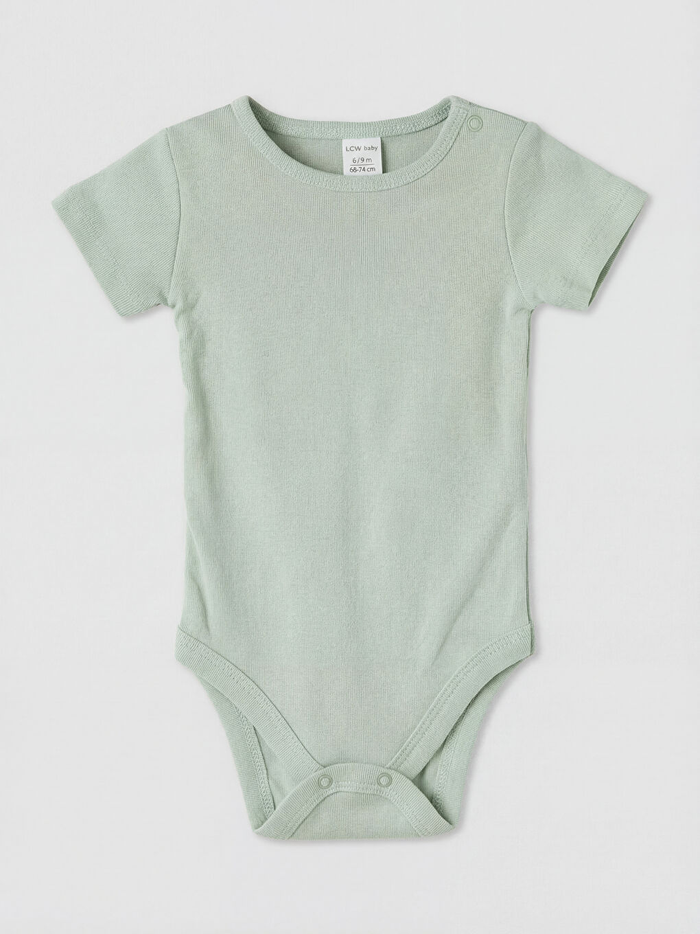 بدلة جسم بأزرار كبس للأولاد الرضع 2 عبوة-4