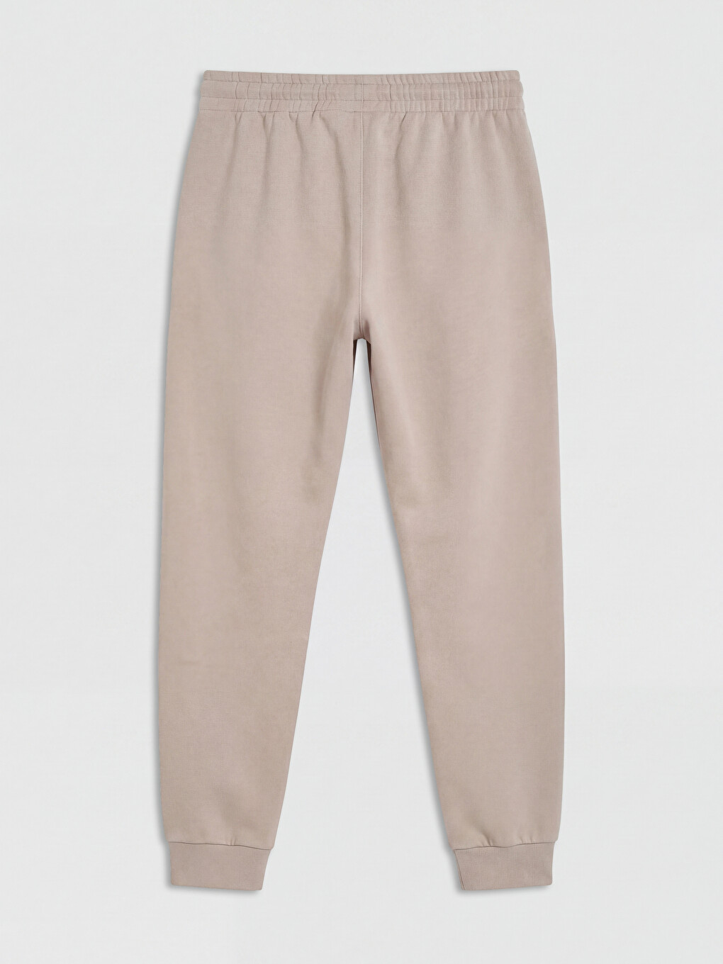 Man Beige Jogger Sweatpants-1