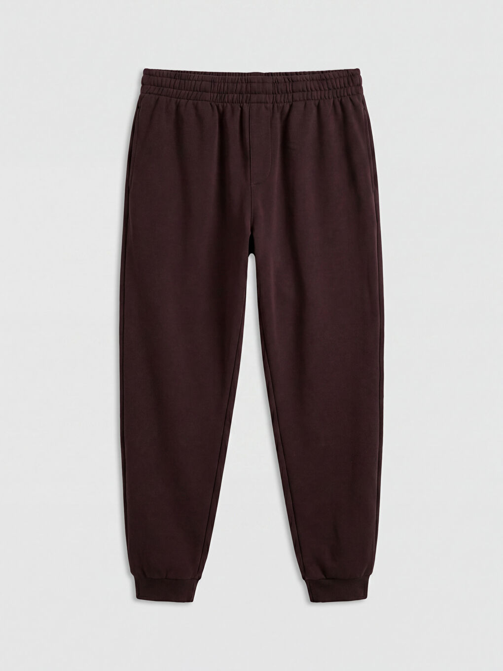 Man Plum Jogger Sweatpants