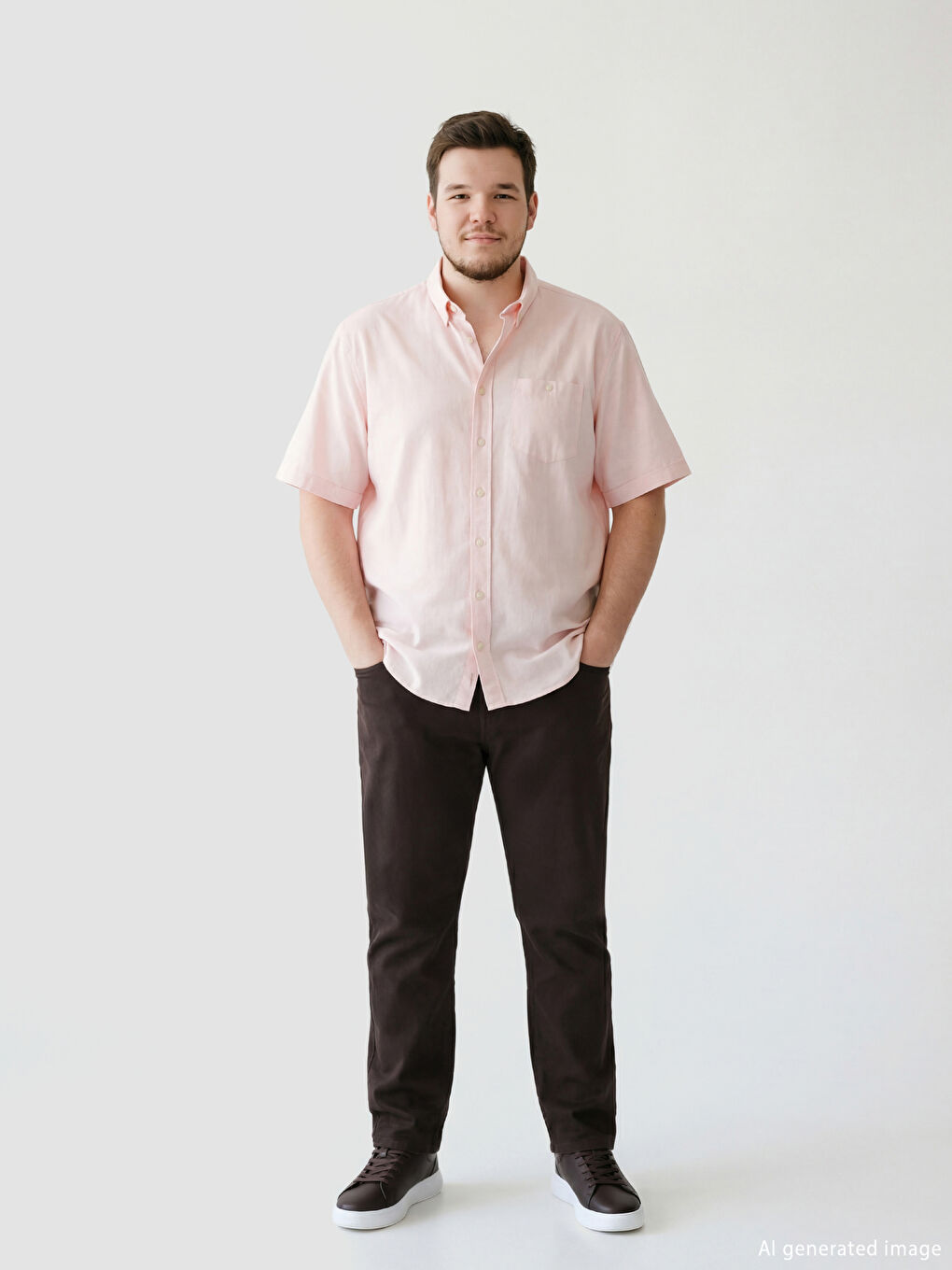 Slim Fit Γκαμπαρντίνα Chino Παντελόνι για άνδρες