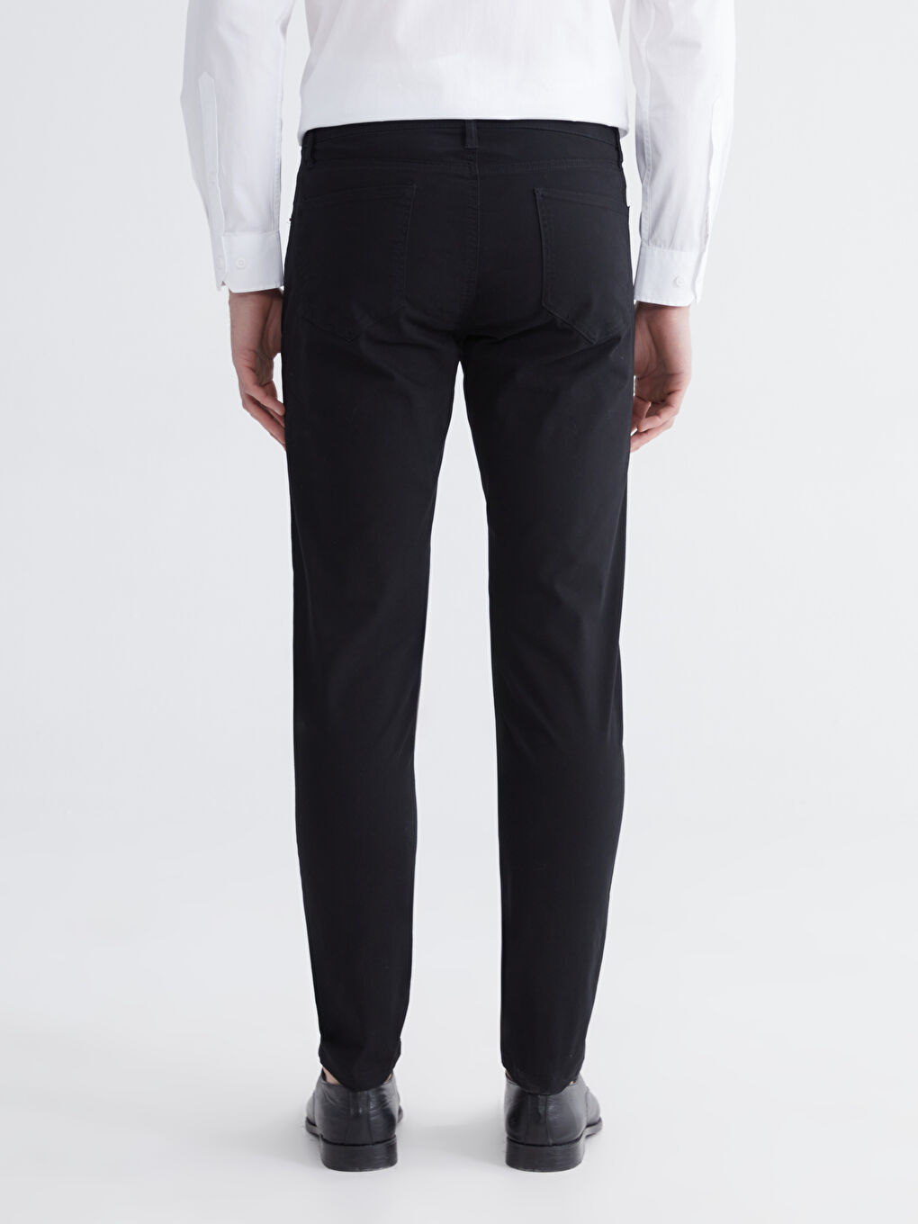 Брюки чино из габардина слим фит для мужчин-3