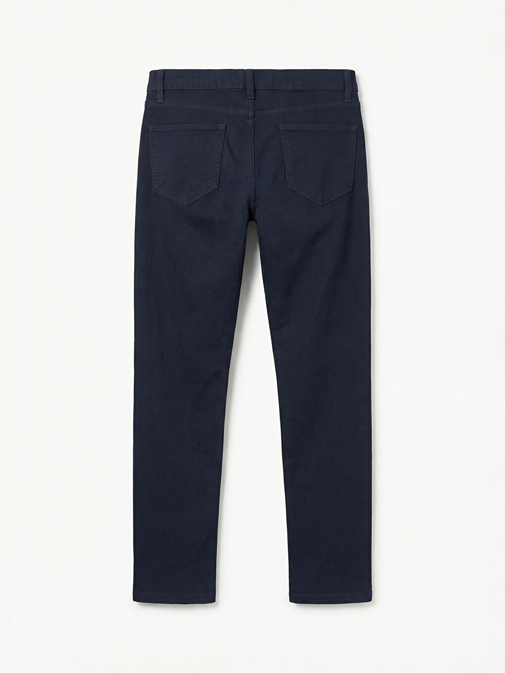 Lacivert Slim Fit Gabardin Erkek Chino Pantolon-5