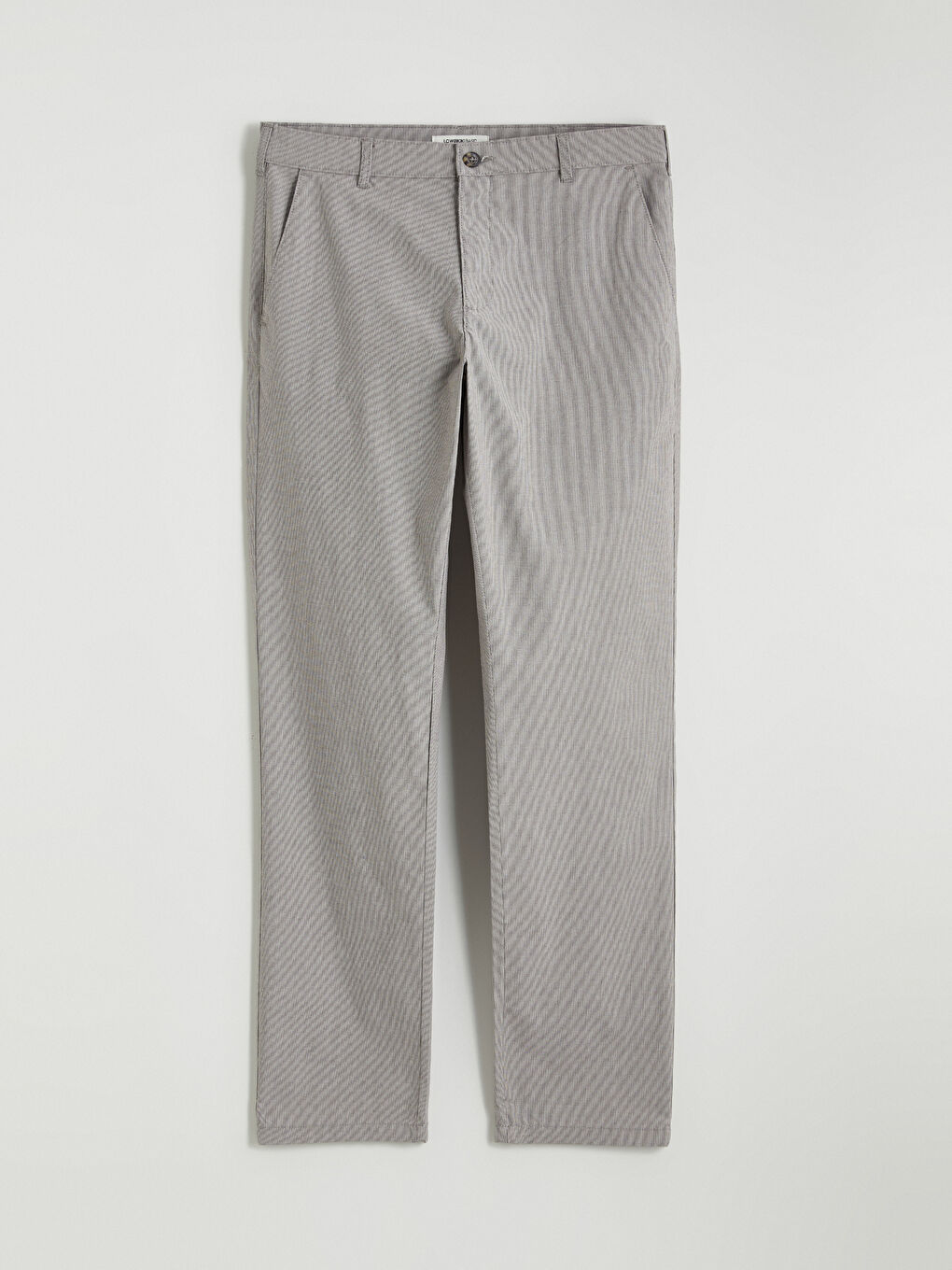 Pantaloni Chino din pânză pentru bărbați, croială regular.-4