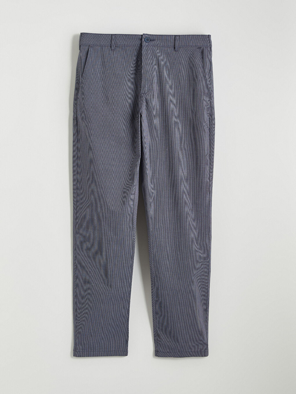 კაცების კანვასის ჩინოს შარვალი რეგულარული მორგებით-5