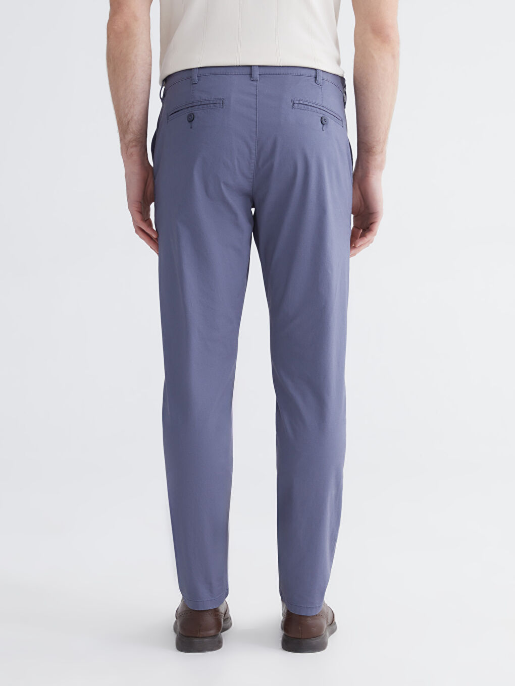 İndigo Slim Fit Gabardin Erkek Chino Pantolon-3
