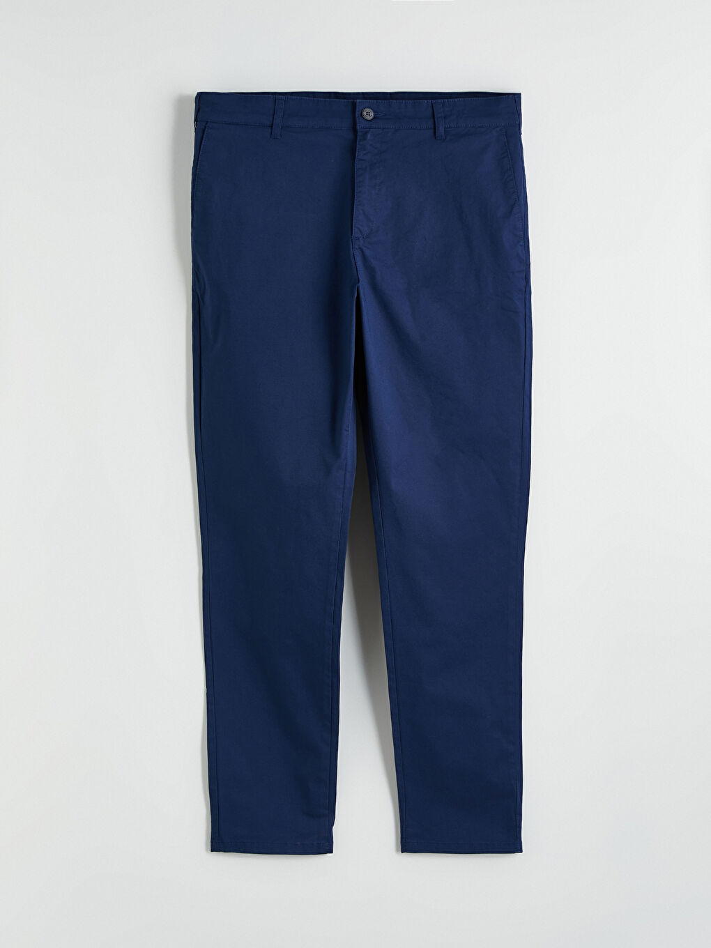 Lacivert Slim Fit Gabardin Erkek Chino Pantolon-4