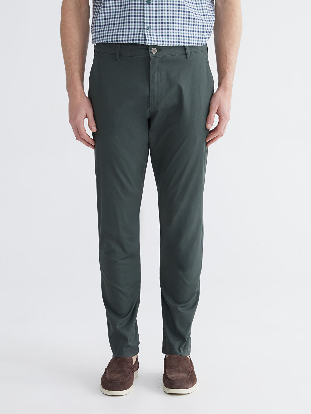 Man KHAKI Chino Trousers-1