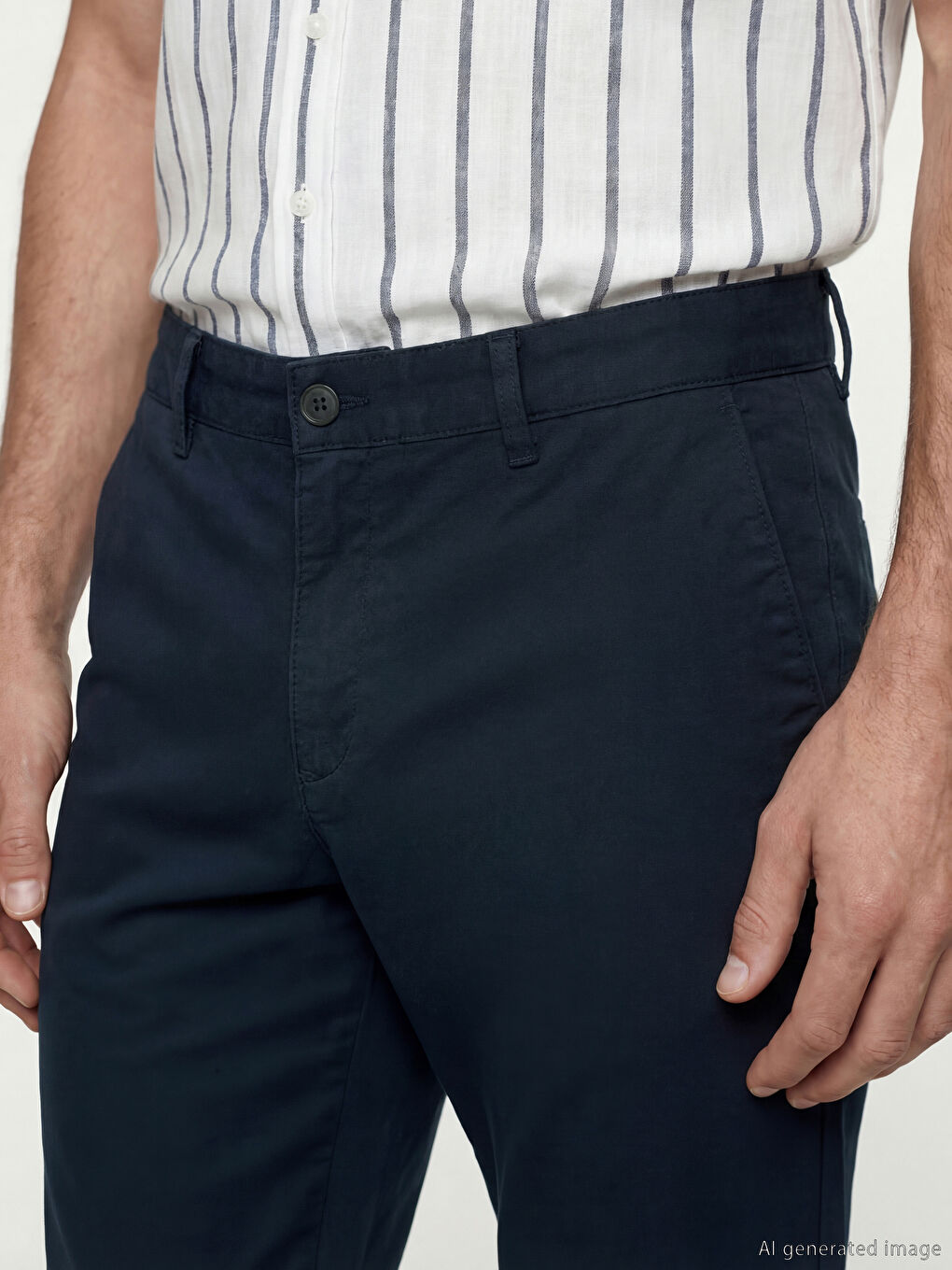 Mavi Slim Fit Gabardin Erkek Chino Pantolon-2