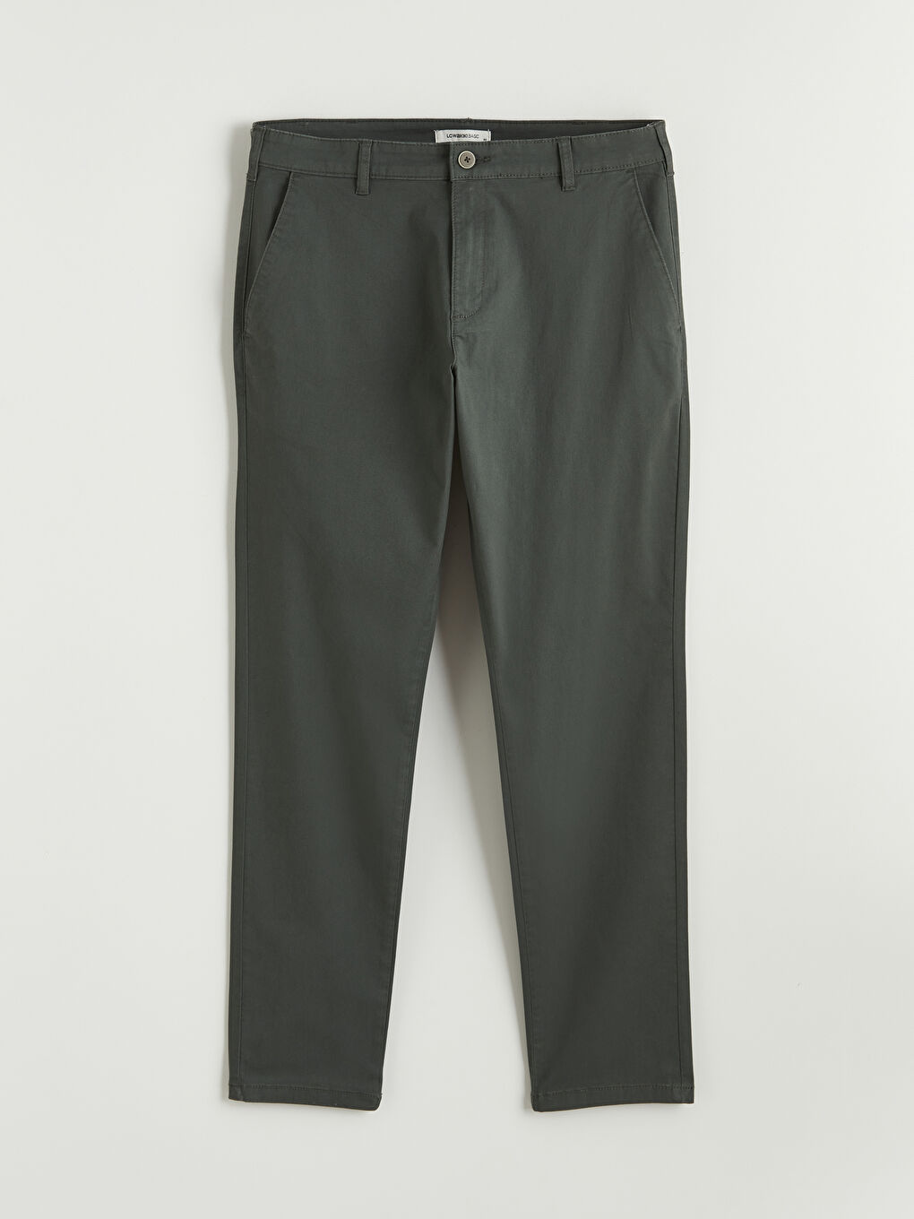 Man KHAKI Chino Trousers-4