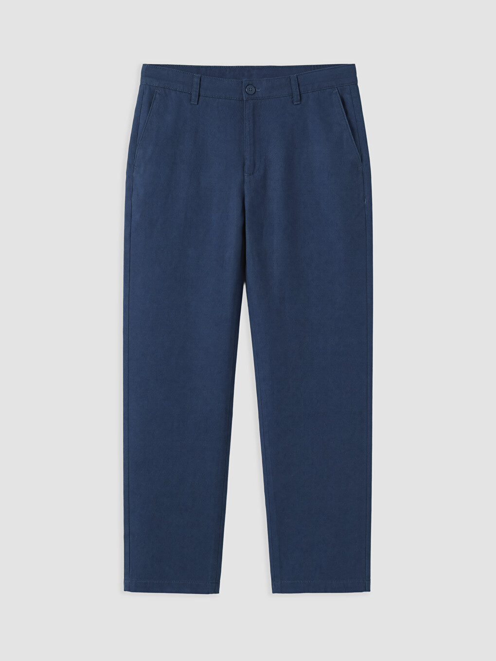 İndigo Regular Fit Keten Karışımlı Erkek Chino Pantolon