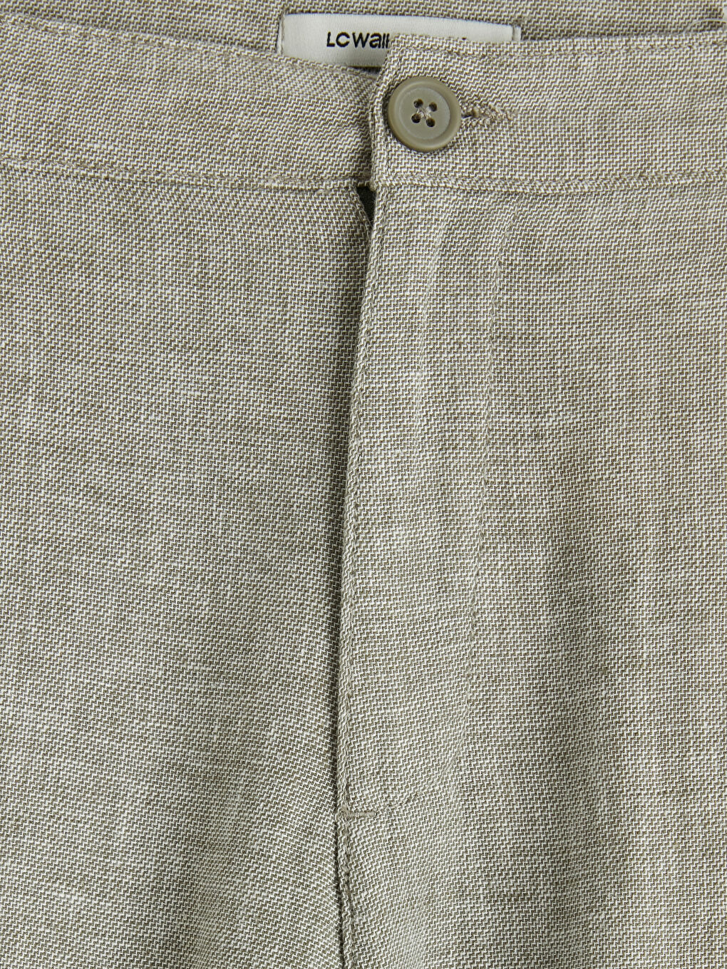 Мужские брюки чино стандартного кроя из льняной смеси-5