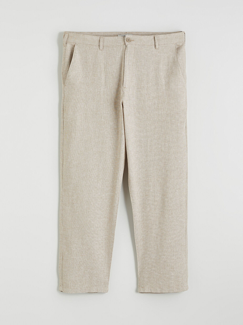 Pantaloni chino BEJ Bărbat-4