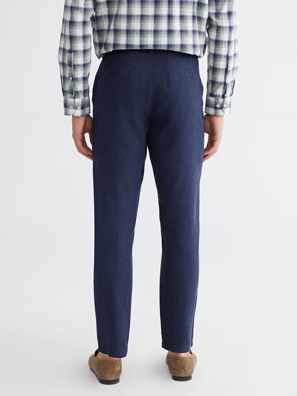 Mann DUNKELBLAU Chino-Hosen-3