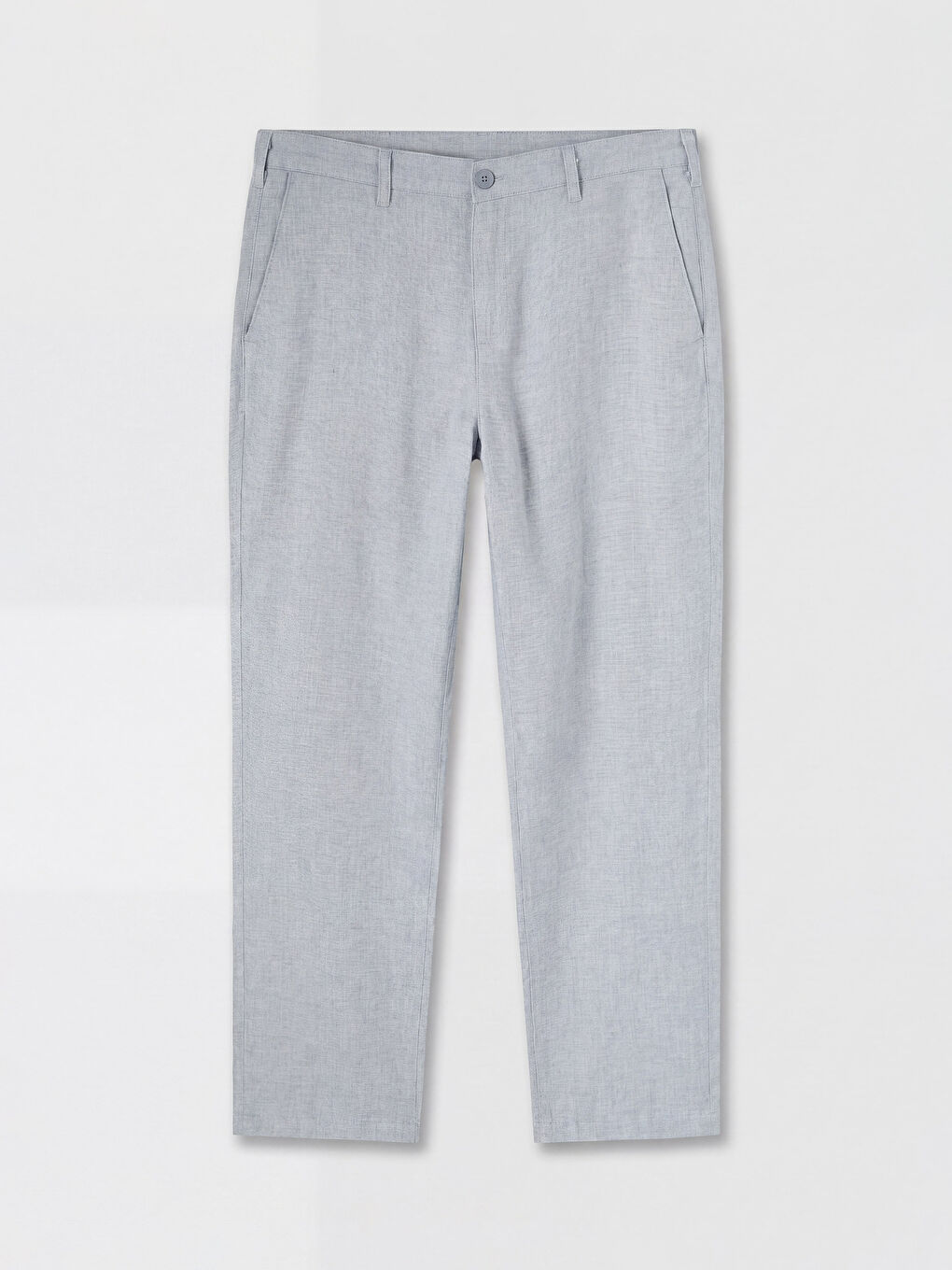 Mavi Regular Fit Keten Karışımlı Erkek Chino Pantolon