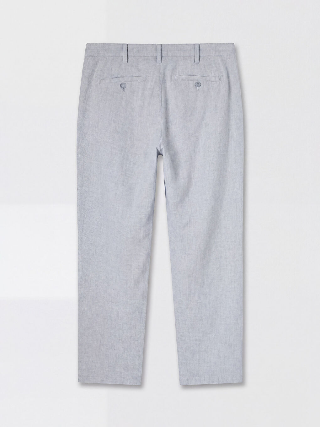 Mavi Regular Fit Keten Karışımlı Erkek Chino Pantolon-1