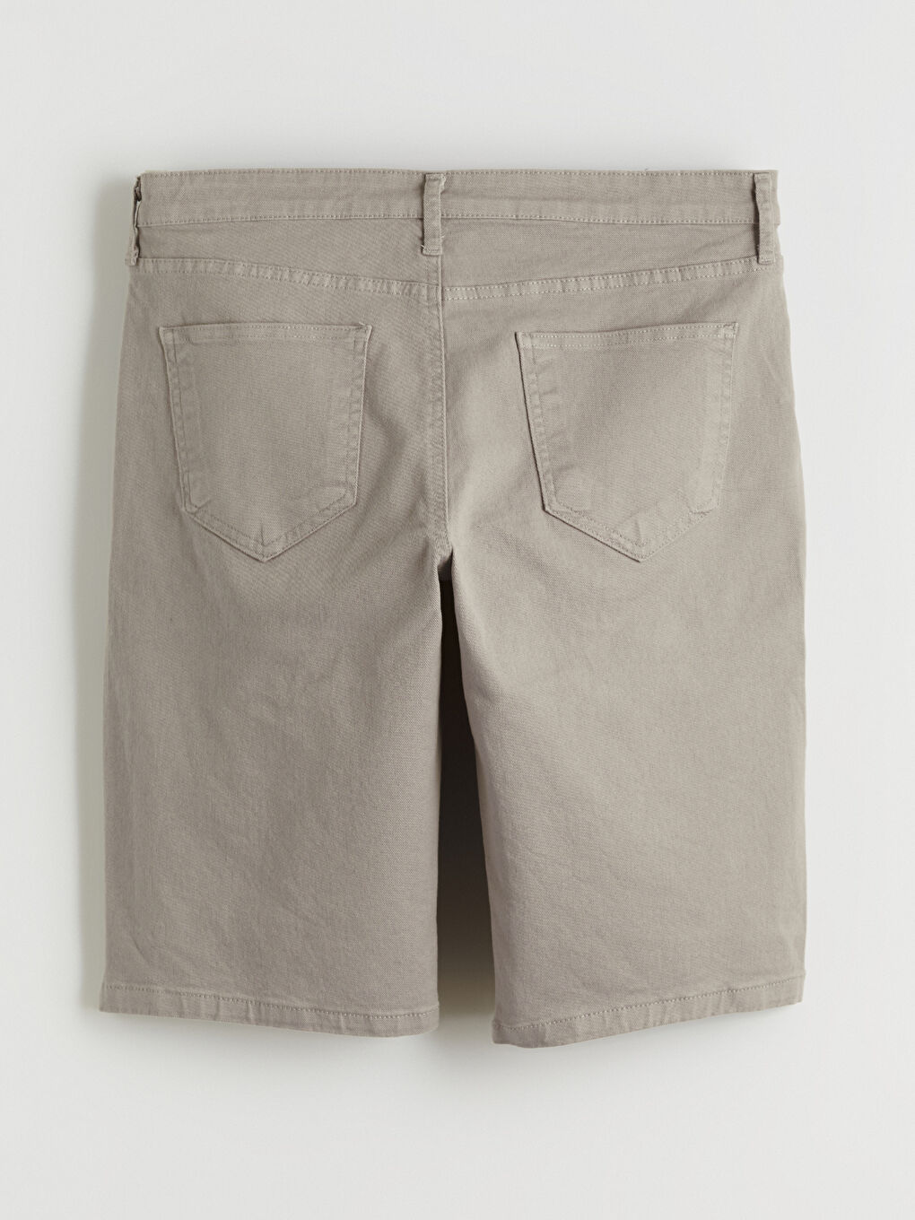 Bej Slim Fit Erkek Şort-5