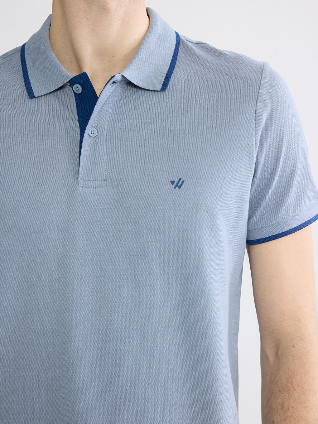 Muška Pique Polo Majica sa Vezom na Rolki-2