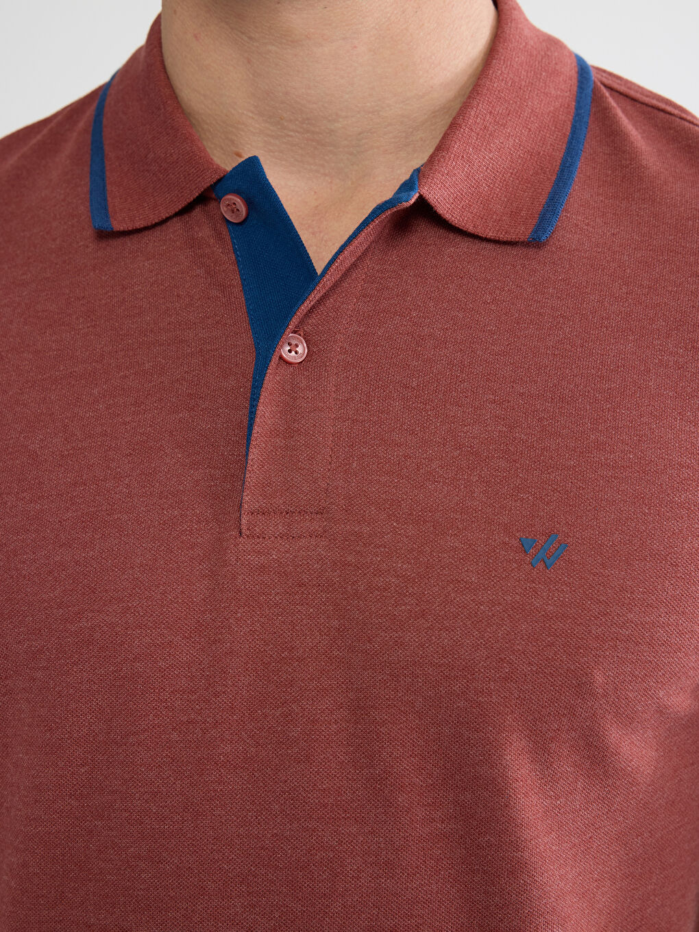 Muška slim fit piqué polo majica-5