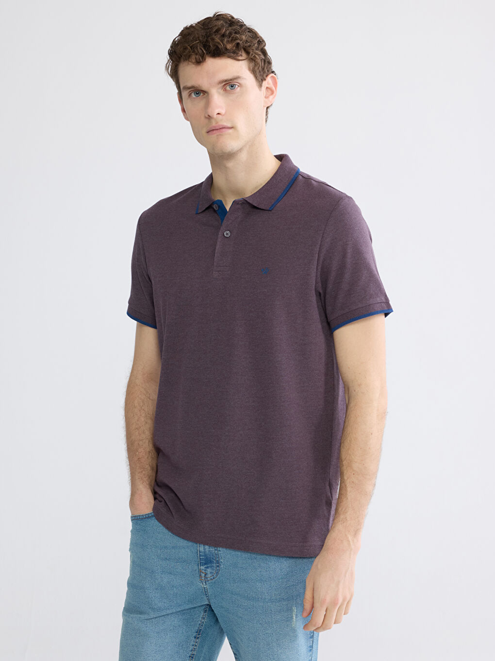 Μπλουζάκι Πικέ Ζιβάγκο Κοντό Μανίκι για Άνδρες