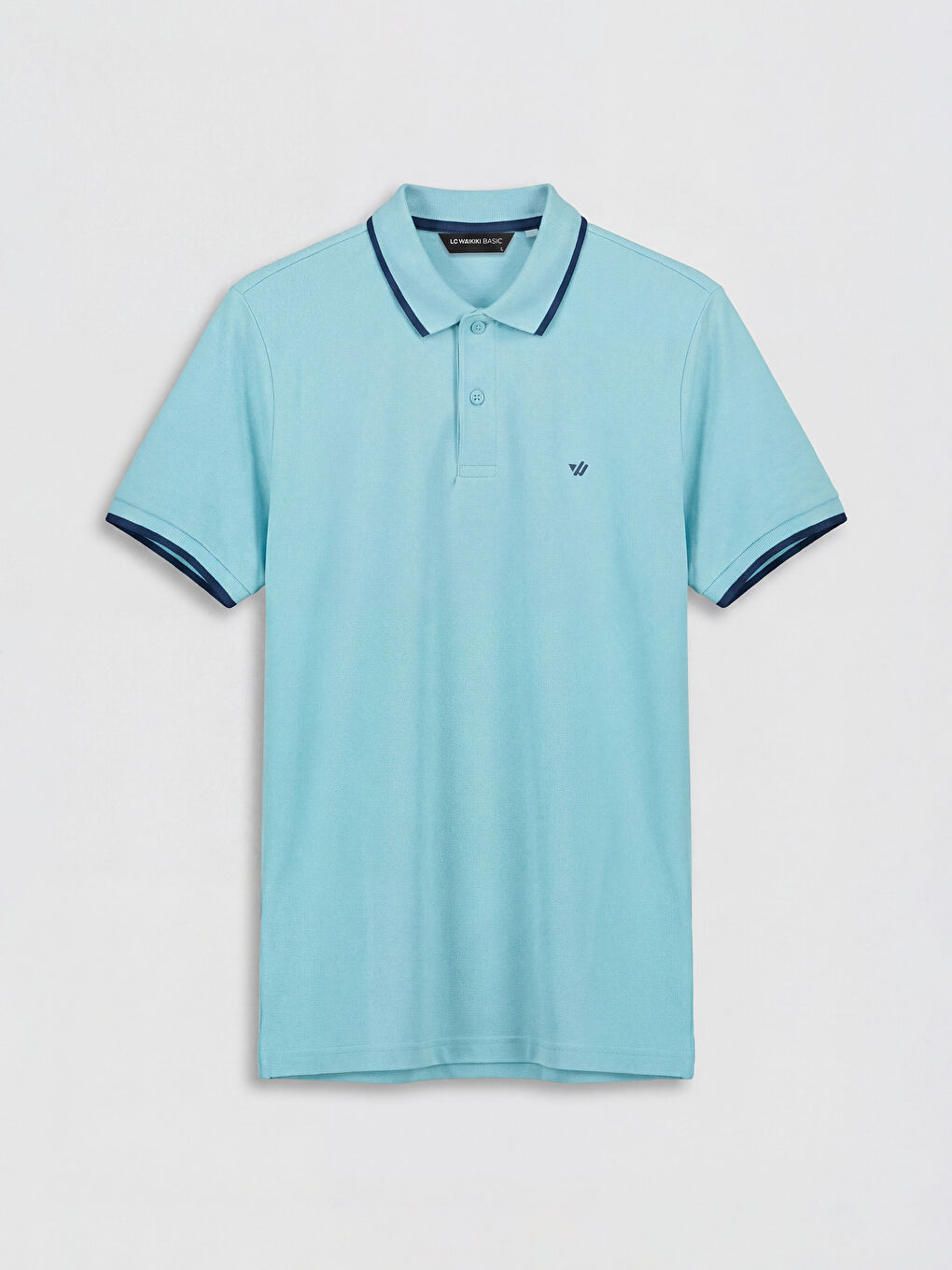 Мужчины Бирюзовый Футболка