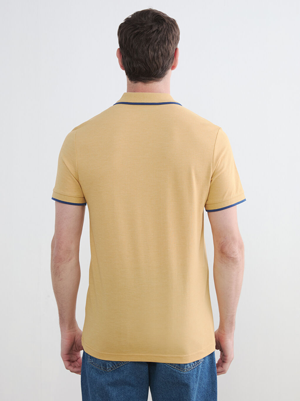 Polo Yaka Pike Erkek Tişört-3