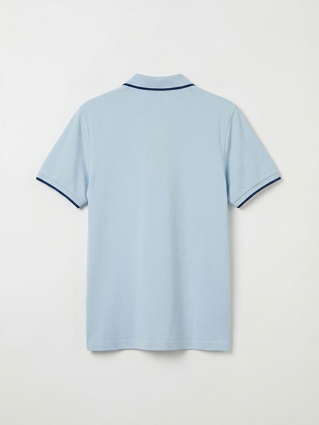 Мужская футболка из пике с воротником-поло-10