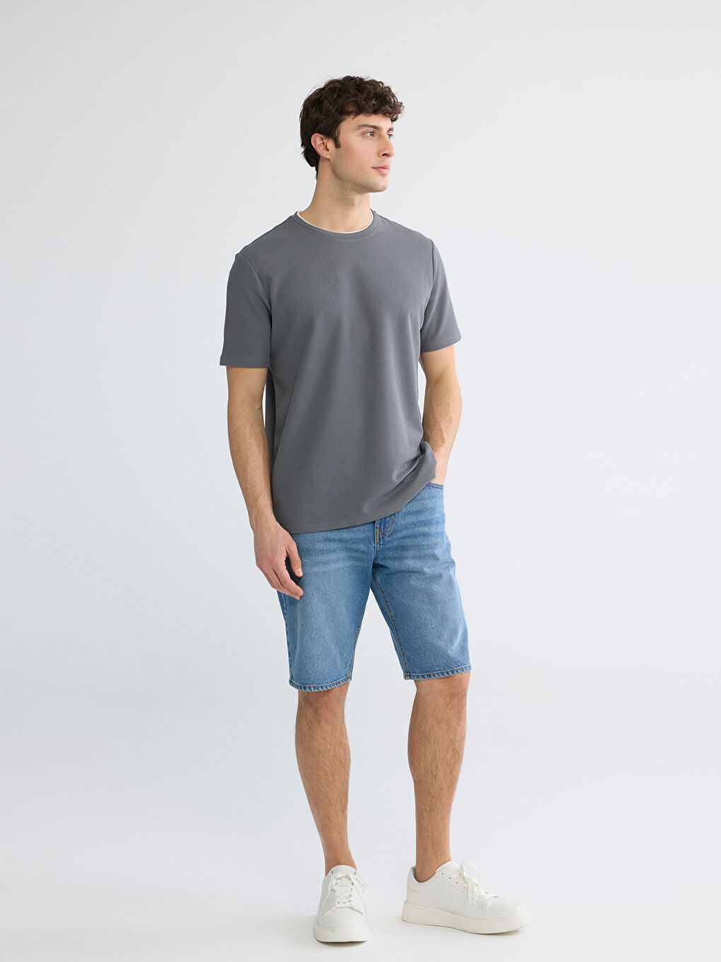 Muškarac ANTRASIT Majica kratkih rukava-1