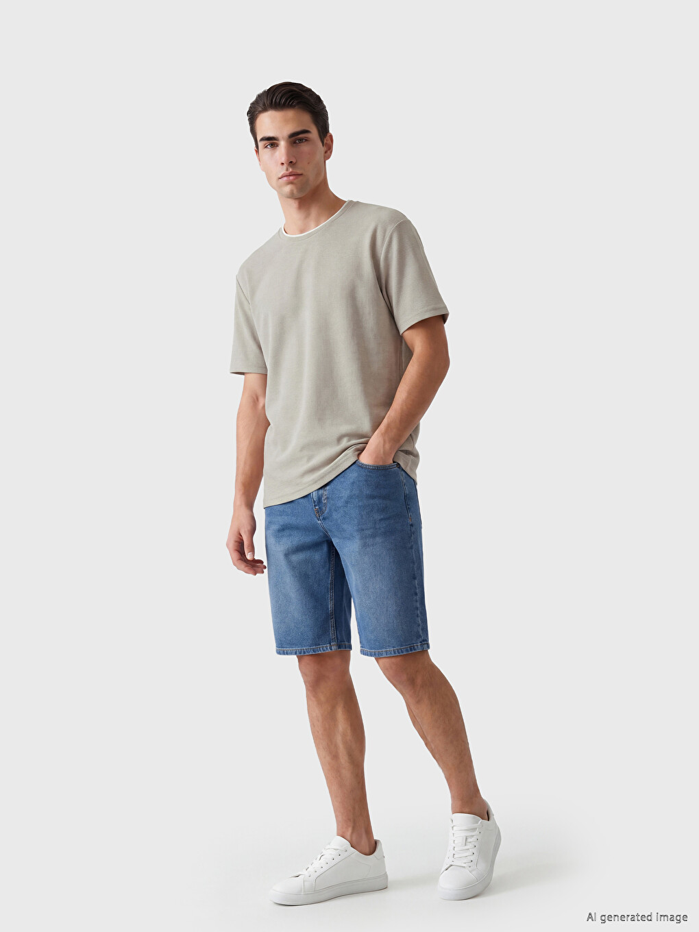 Crew Neck Men's T-Shirt-1