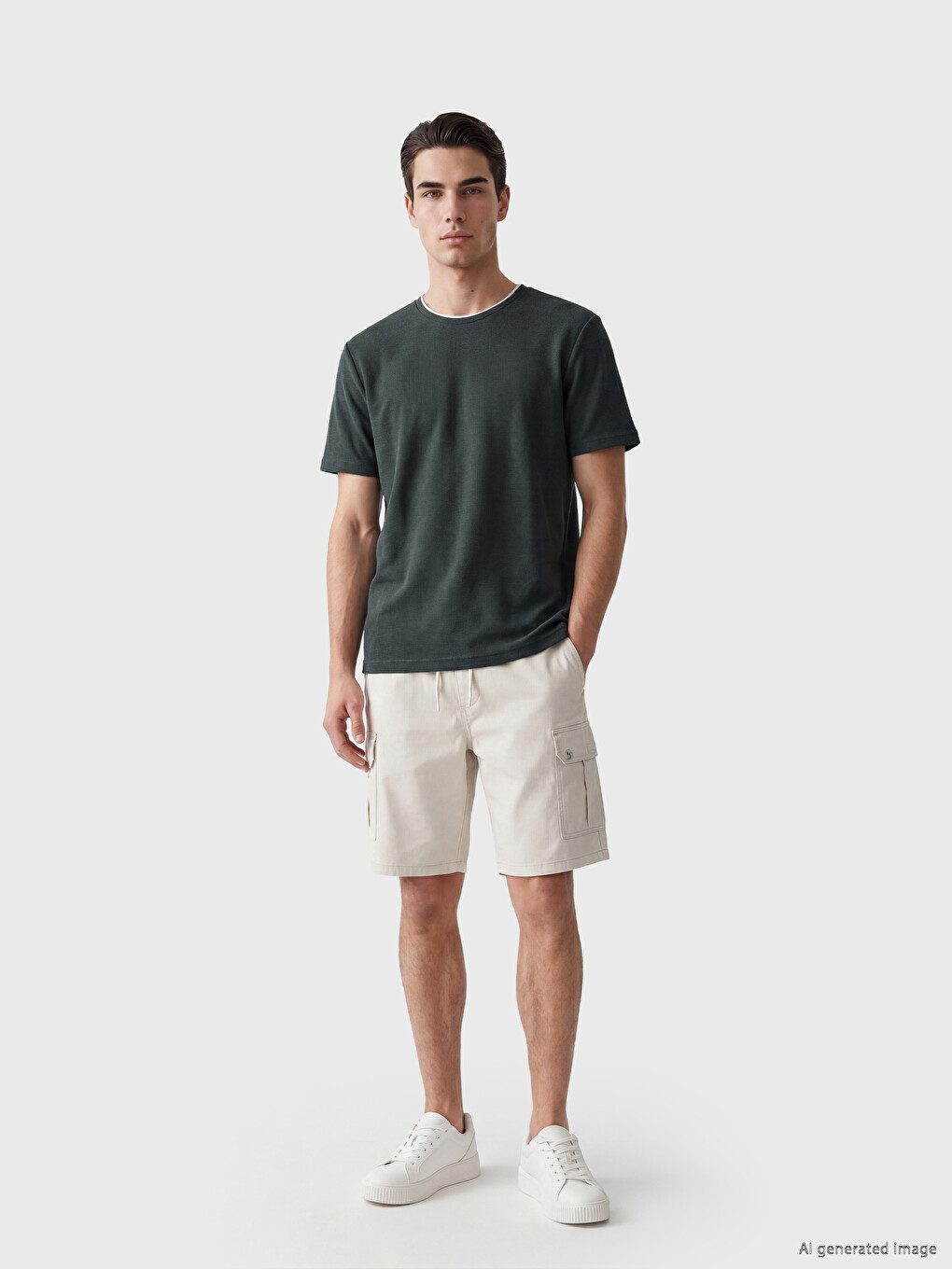 Crew Neck Men's T-Shirt-1
