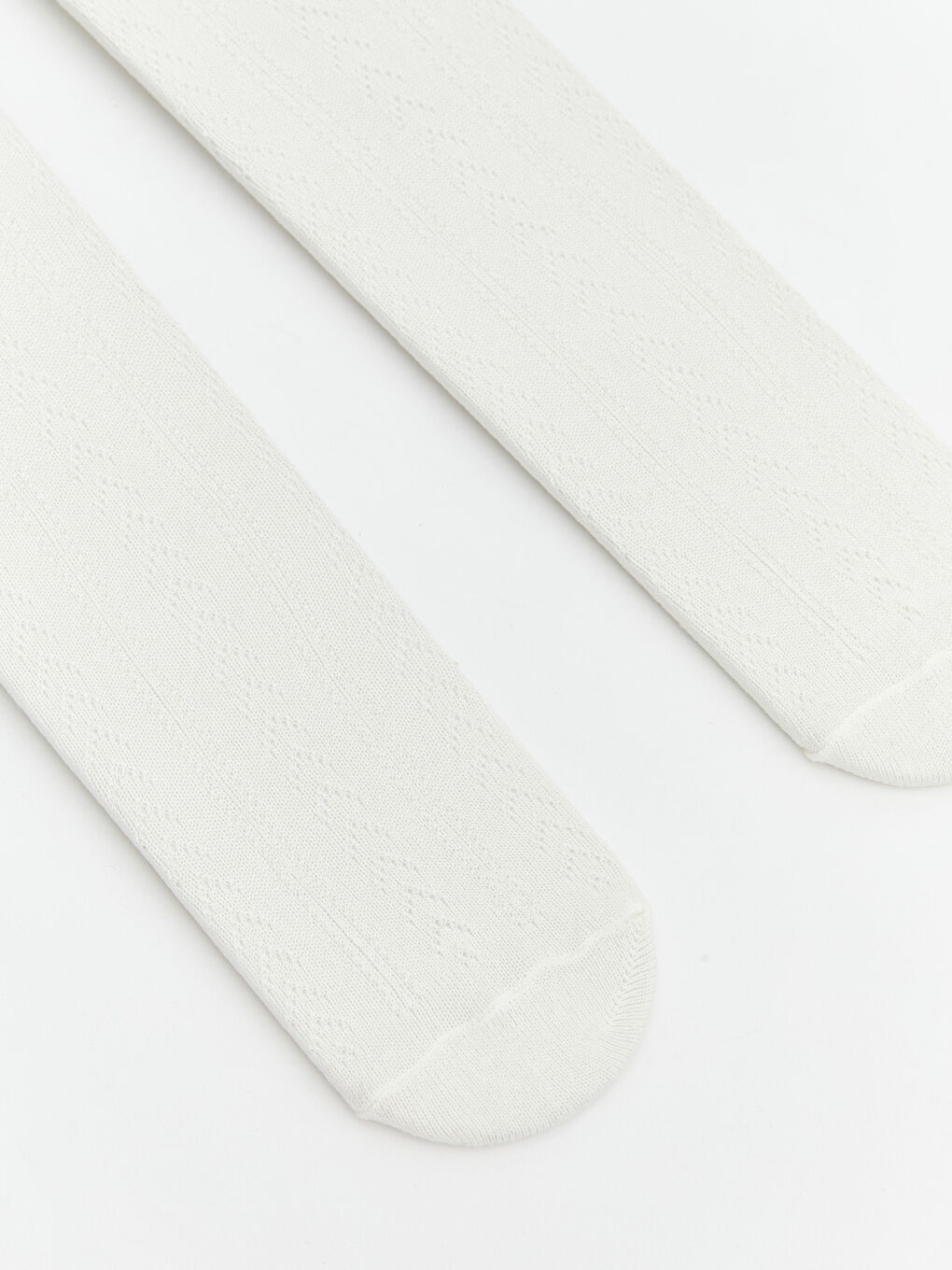 Baby Girl WHITE Tights-1