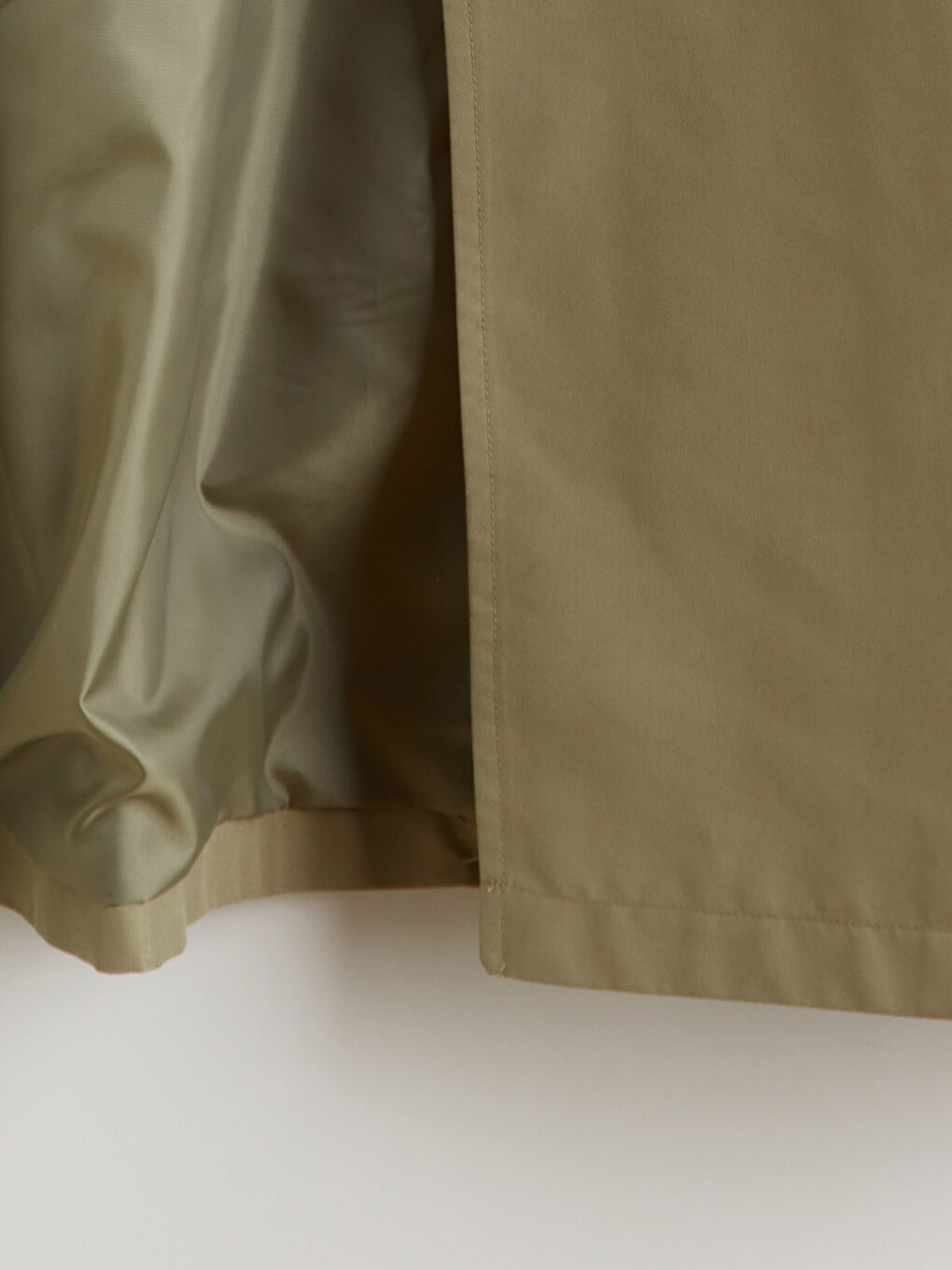 معطف واقٍ من المطر أخضر امرأة-7