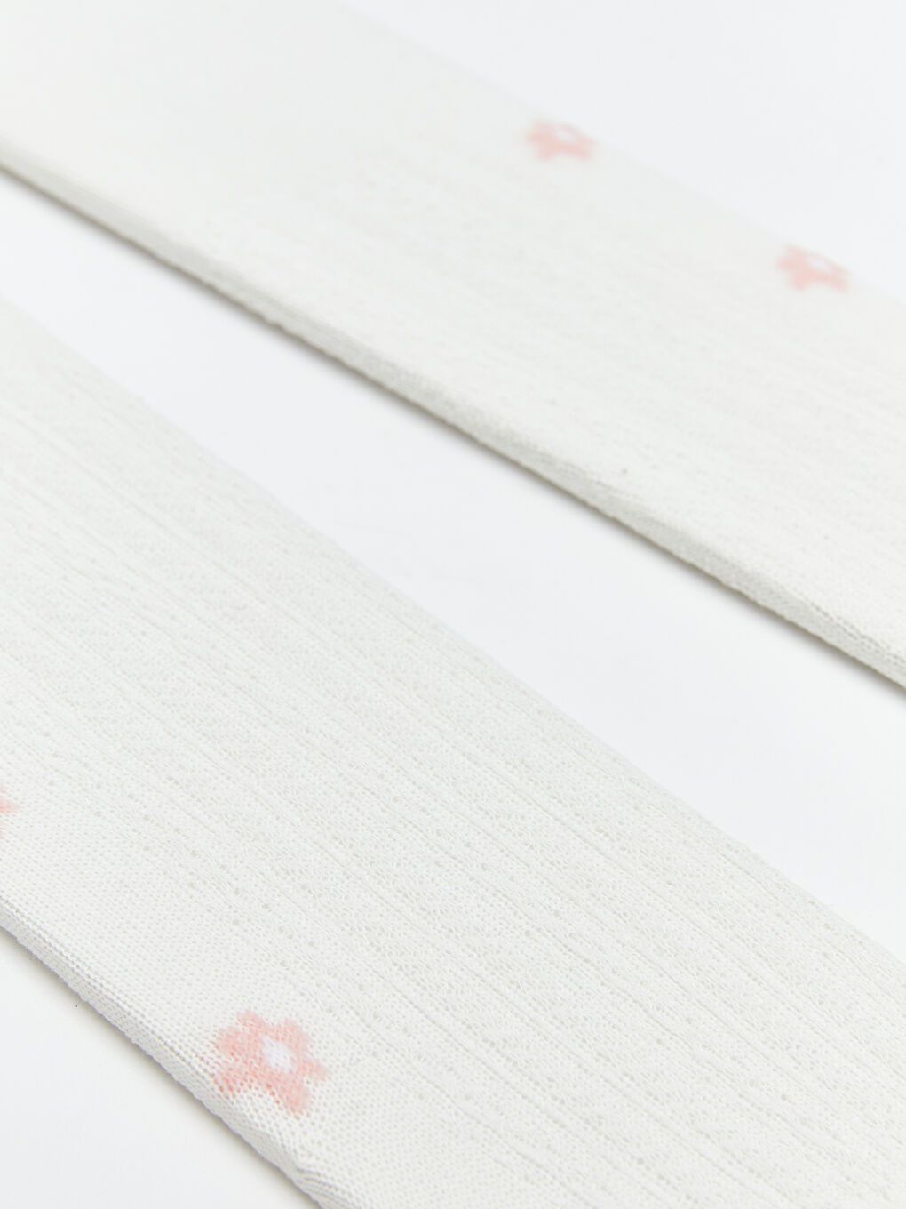 Baby Girl ECRU Tights-1