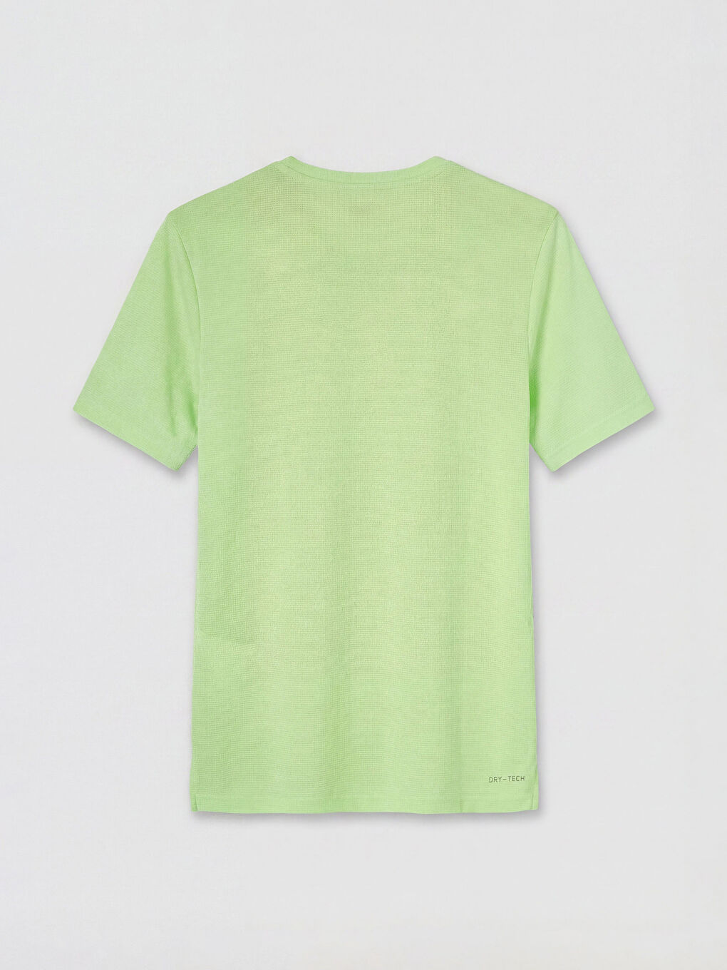 Sarı Bisiklet Yaka Erkek Spor Tişört-1