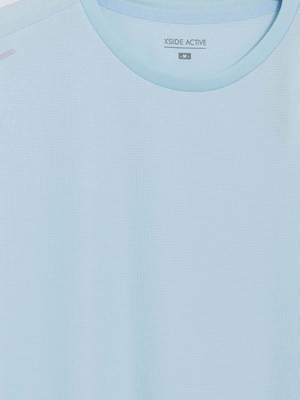 Mavi Bisiklet Yaka Erkek Spor Tişört-2